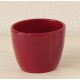 Vaso 9,2cm vermelho