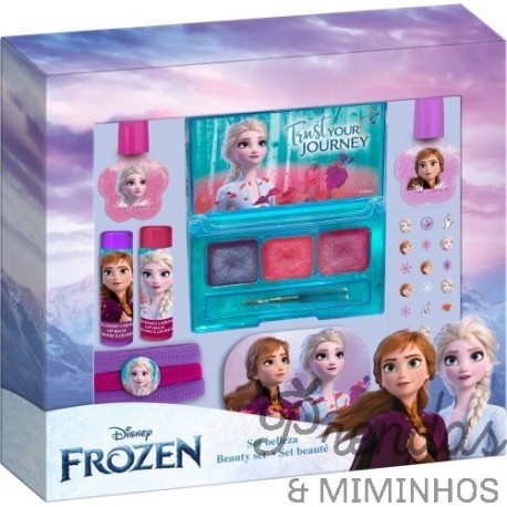 FROZEN conjunto compacto maquilhagem