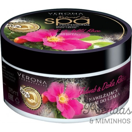 CREME CORPORAL ROSA SELVAGEM & SEDA, 175ml