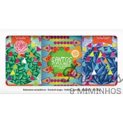 FESTAS POPULARES MIX SABONETES 3x26g