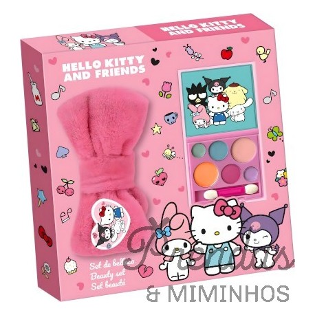 HELLO KITTY & FRIENDS conjunto maquilhagem infantil